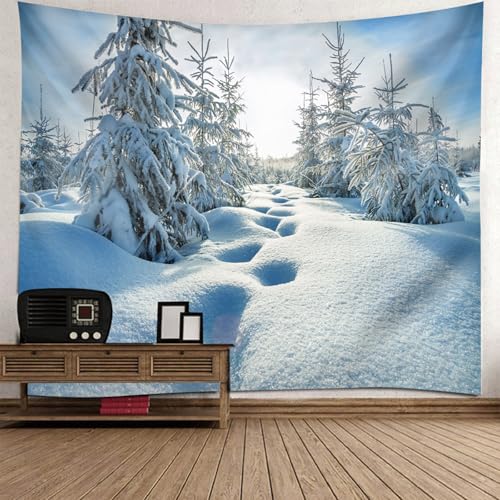 Tenture murale paysage pour habiller un grand mur vide et illuminer la pièce
