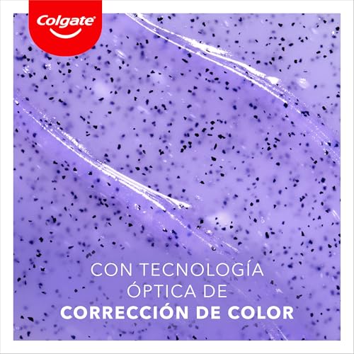 Miniatura 6 de COLGATE Pack Pasta de Dientes Blanqueadora Max White Purple Reveal 4 x 75ml + Sérum Morado 40ml Blanqueador Instantáneo sin Flúor - Dientes más Blancos - Elimina las Manchas Superficiales