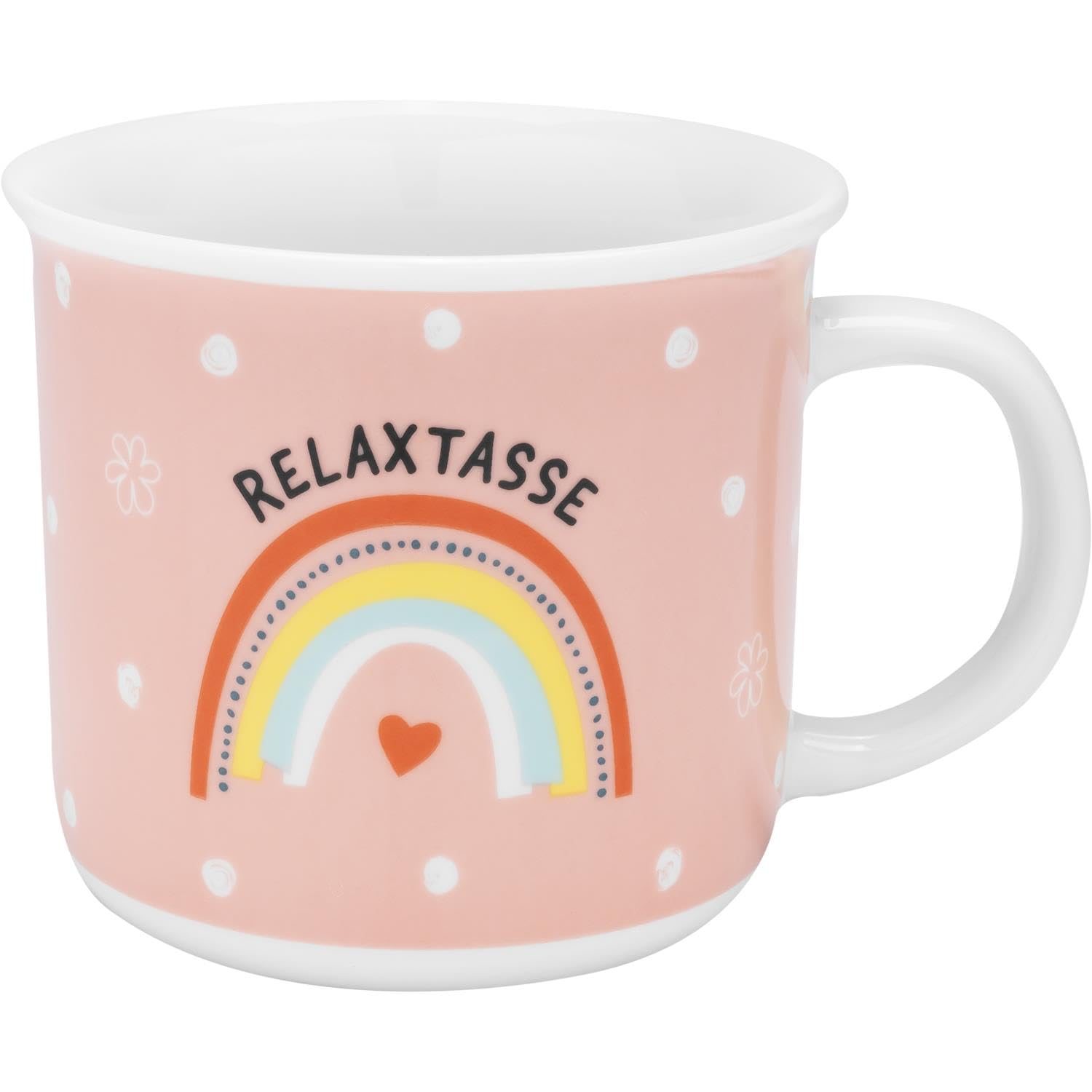 GRUSS & CO Mug with Relaxing Mug Motif | Favourite Mug in Gift Box, Porcelain, 38 cl, Mug with Saying | Gift, Birthday, Funny Gift | 48940