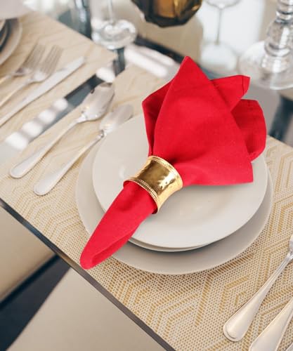 Cloth-Napkins-17x17-100-Cotton-Decorative-Washable-Table-Napkin-for-Kitchen-Party-Wedding-Restaurant-Camping-Red-Set-of-4