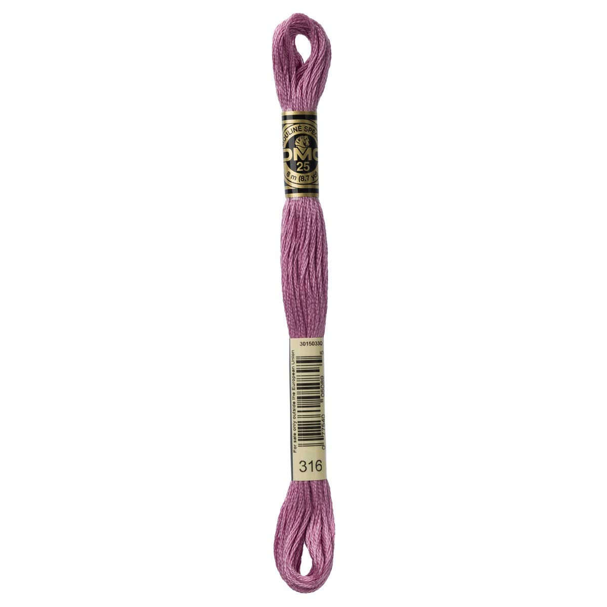 DMC Embroidery Floss Mouline Stranded Cotton Thread for Hand Embroidery and Sewing - Colour No: 316-5 x 8m Skeins โ image 1