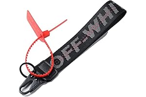 Off-White Clear Keychain: A Stylish and Functional Accessory