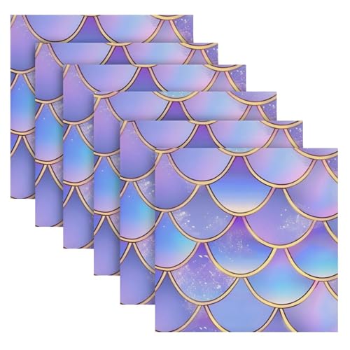 Servilletas de Tela Multicolor de 20x20 pulgadas Pack x6 miniatura 2
