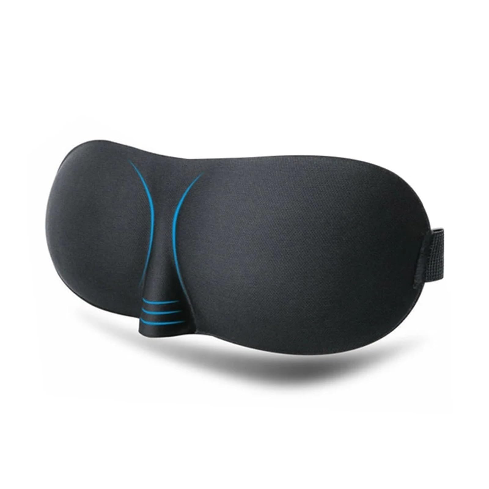 antifaz Antifaz de seda for dormir, antifaz de calidad de grado 3D, suave venda for los ojos, ayuda for relajarse, ajustable, for hombres y mujeres, máscara for dormir nocturna