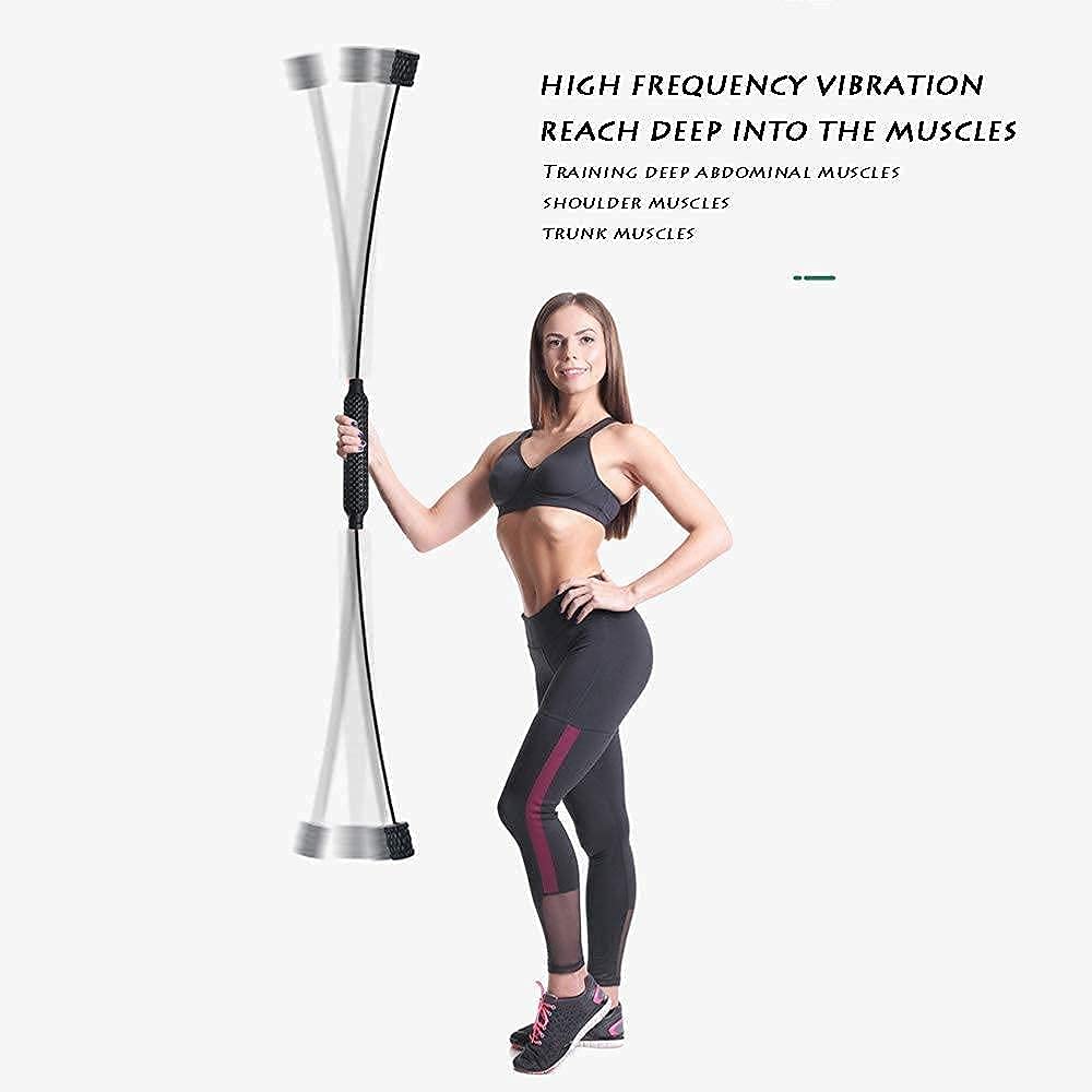Sport Schwingstab Fitness Swingstick Schwerkrafttrainer zum Trainieren der  Tiefenmuskulatur Fitness Elastischer Trainingsstab, Muskelstärkender 
