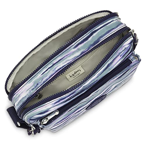 Image of Kipling Women's Abanu Medium Crossbody Bag, Lightweight, Adjustable Nylon Waist Pack with Multi-Compartment Zip Pockets