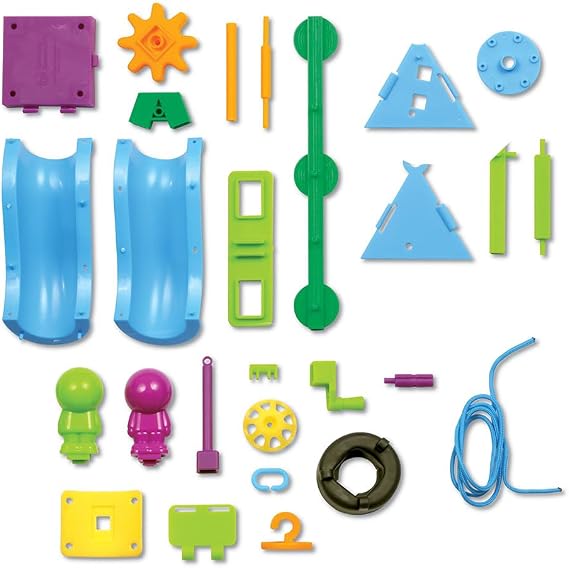 Learning Resources Playground Engineering & Design Building Set - Building Toys for kids Ages 4-8, Toddler STEM Toys, Classroom STEM Activities, Engineering for Kids, Creative Construction Toy