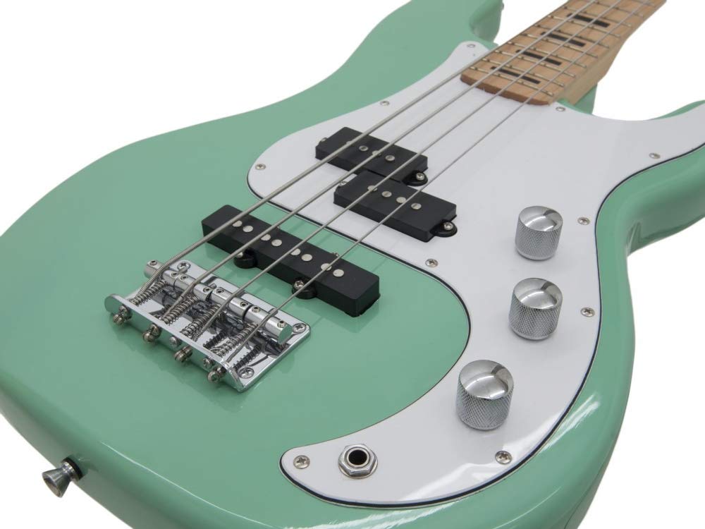 DIMAVERY PB-500 Basso Elettrico, Surf Green