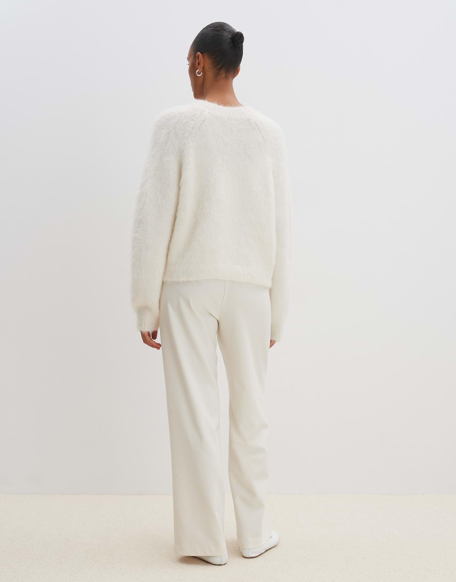 someday Damen Pullover | Flauschiger Strickpullover TANYARA Loose mit Alpaka Wolle
