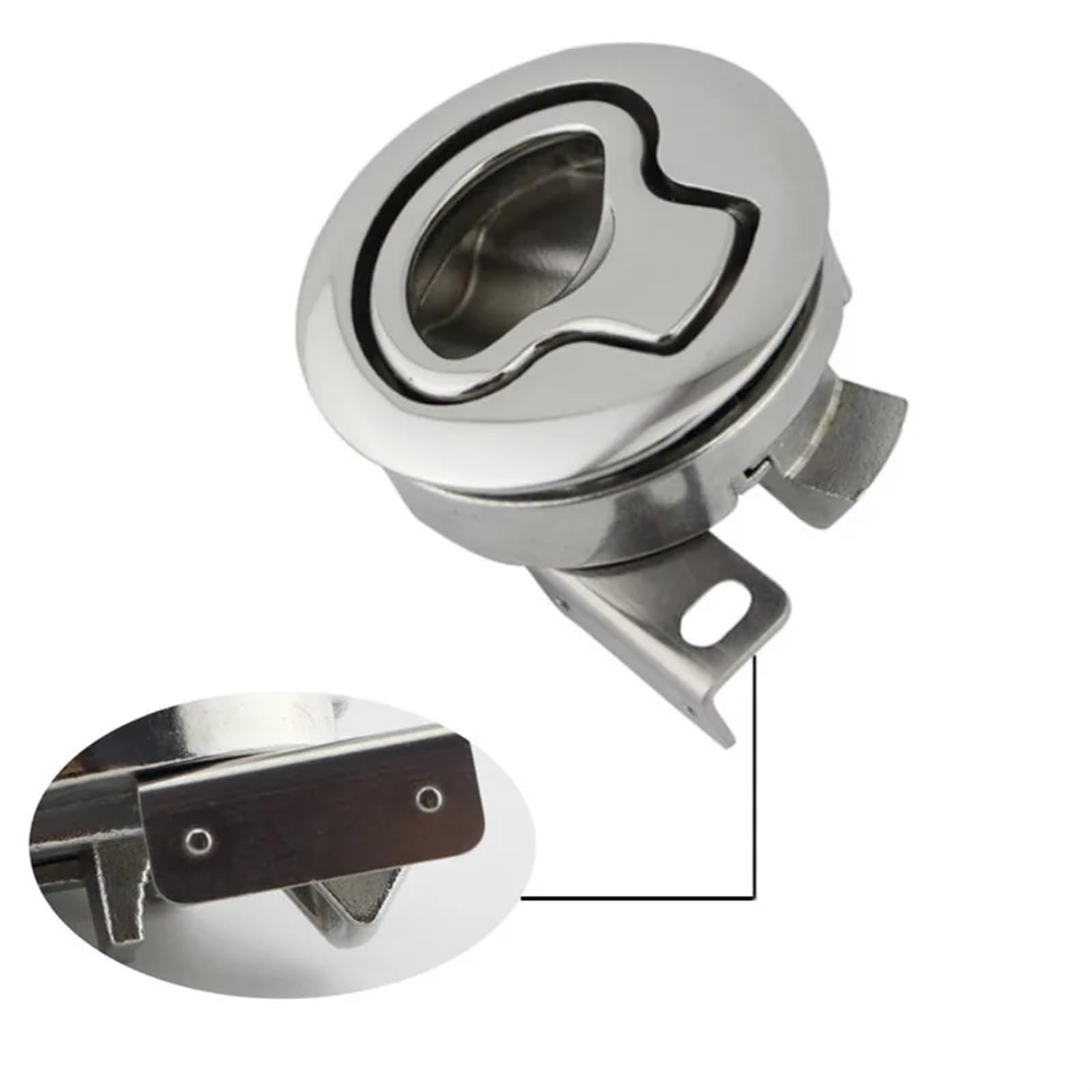 Pestillo de cierre de puerta for barco, caravana, barco, RV, montaje empotrado, cerradura de gabinete elevador sin llaves, 2/4 piezas(2pcs a lot)