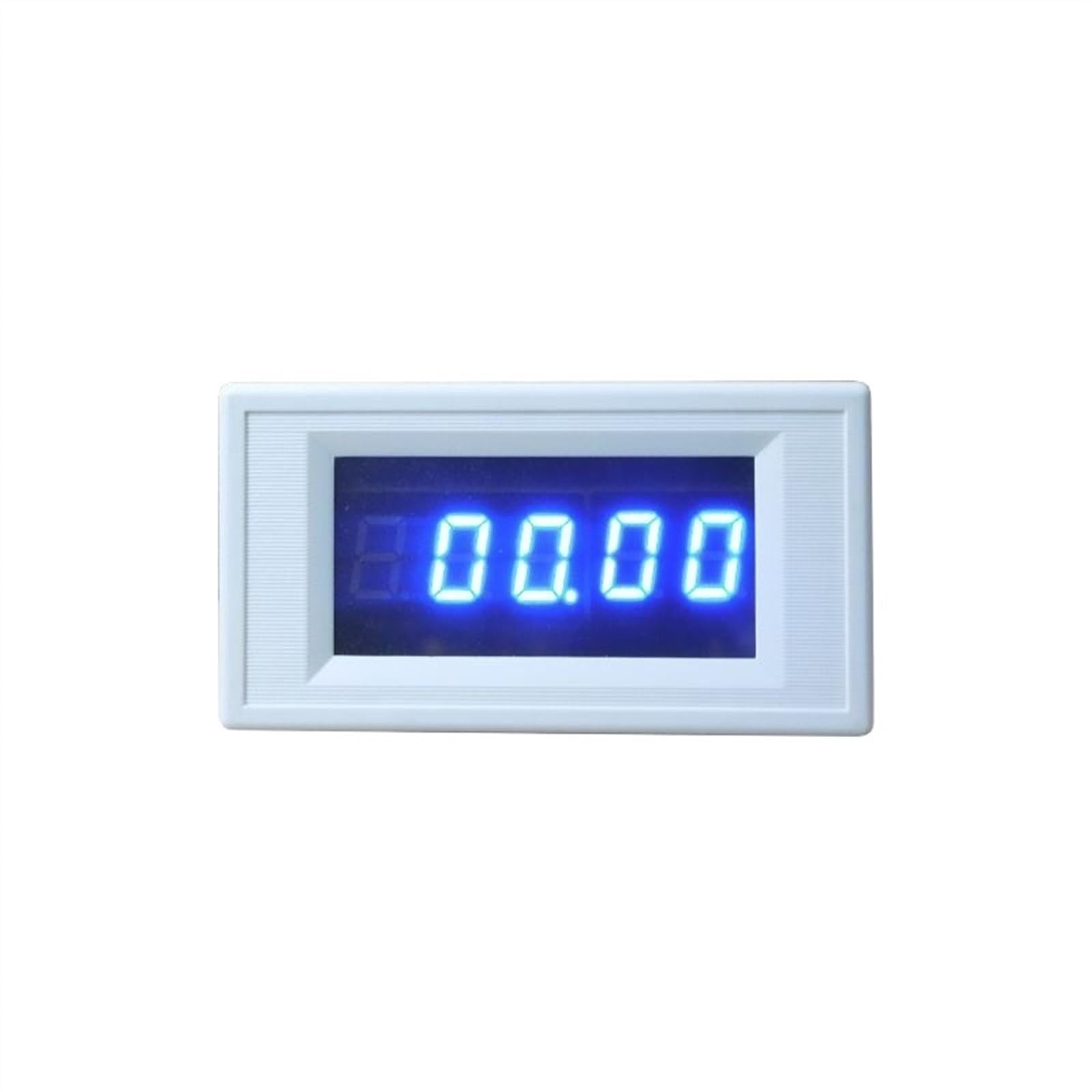 Woltomierz cyfrowy DC 20 V LED Cyfrowy woltomierz DC Panel Tester napięcia do DC 5V 12V 24V Auto Motocykl Tester napięcia panelu miernik (kolor: niebieski, rozmiar: zasilanie DC5V)
