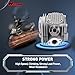 WOOSTAR 52.4mm Complete Cylinder Head 66mm Valves with Pistons and Gaskets Replacement for 4 Stroke Chinese Taotao Coolster 110cc Engine ATV Go Kart Dirt Bike