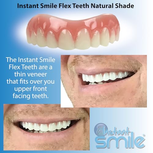 Instant Smile Flex Teeth (Natural Shade) and Pro Series Tooth Kit – 2 great Instant Smile Products