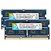 Price comparison product image DUOMEIQI 16GB Kit (2 x 8GB) DDR3L / DDR3 1600MHz SODIMM RAM PC3L / PC3-12800 2Rx8 1.35V /1.5V CL11 204 Pin Non-ECC Unbuffered Laptop Memory Notebook RAM Module for Mac, Intel and AMD System