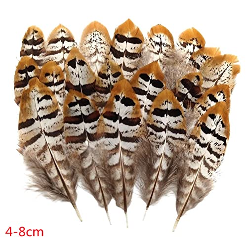 Natürliche Pfau-Fasan-Feder-Straußen-Truthahn-Federn für Handarbeiten Kopfschmuck Handwerk Dekor-Zubehör-China,5-10cm,100St