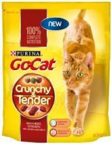 Go-Cat Trockenfutter Für Indoor-Katzen – Mit Rind, Huhn & Gemüse, 800 G, Reduziert Haarballen, Fördert Gesunde Verdauung