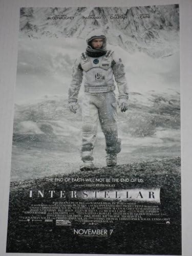 Interstellar 11x17 Inch Movie Poster