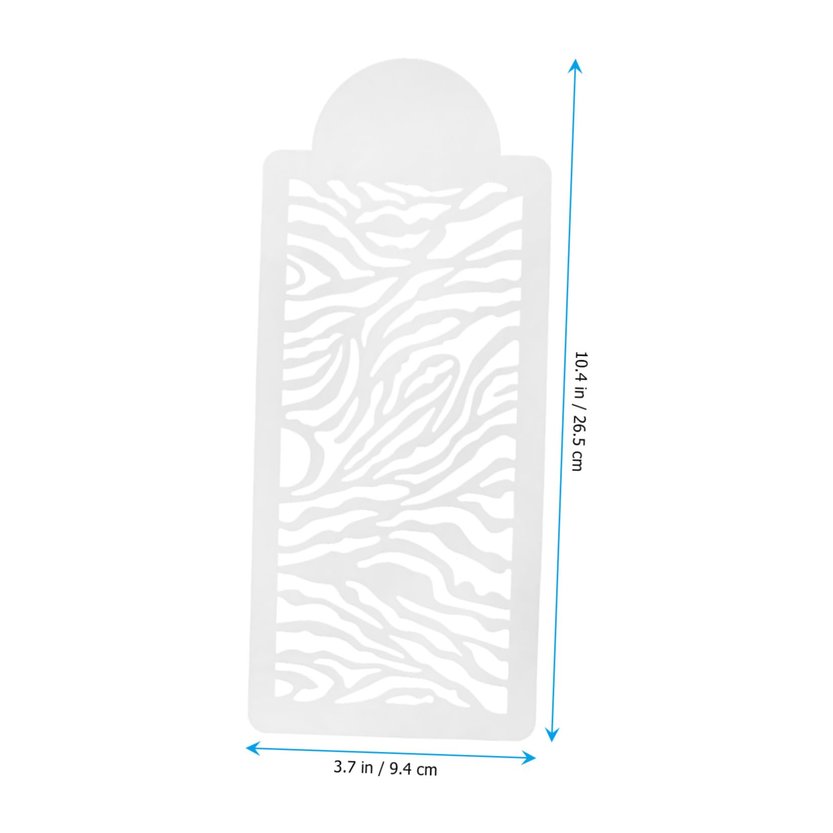 SHINEOFI 6sets Modelli Di Stencil Per Torte Con Stampa Di Animali Leopardo e Mucca Per Decorazioni Fai Te e Artigianato Creativo