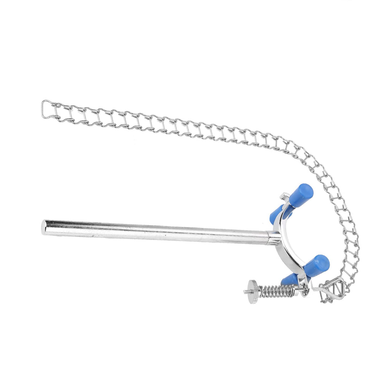 Laboratory Beaker Chain Clamp, Clip for Securely Fixing Beakers, Substance Equipment Accessory, Stainless Steel Construction, to Acid, Alkali, and Oxidation,
