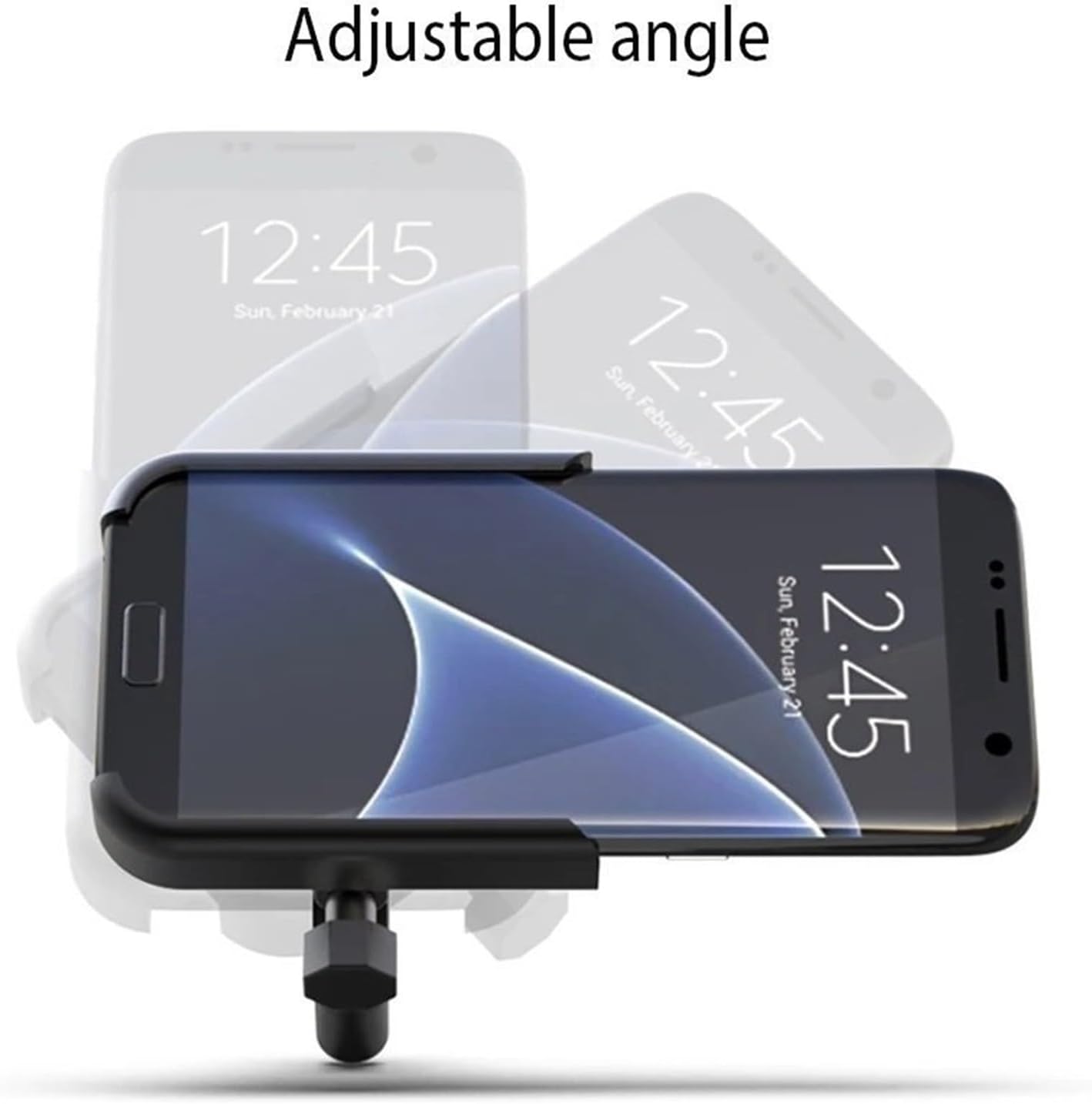 Motorcycle Accessories Handlebar Mobile Phone Bracket for 899 959 1199 1299 Monster Panigale V2 V4s 1200S(Silver)