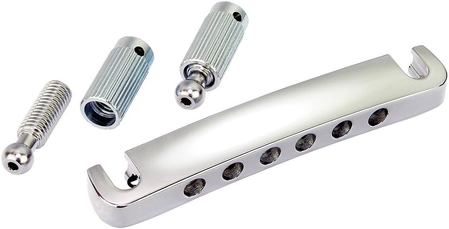 Gotoh 510FA Aluminum Tailpiece with Locking Studs, Chrome