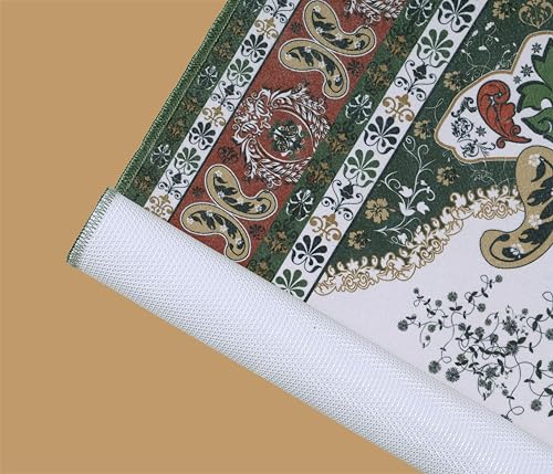 Image of BLUSH & BLOOM 3 x 5 Feet Area Rugs Washable Rug: Modern Abstract Living Room Rug Soft Anti-Skid Thin Carpet Indoor Floor Non-Shedding Carpets for Bedroom Dining Farmhouse Nursery Home Office