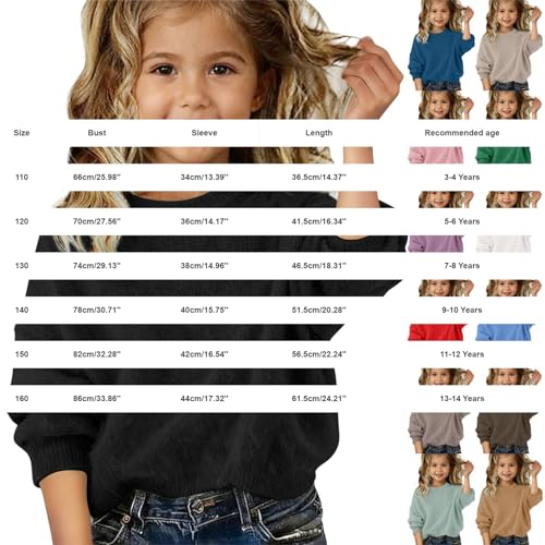 Jersey de punto para niña ideal para el colegio y los juegos diarios en parques 4