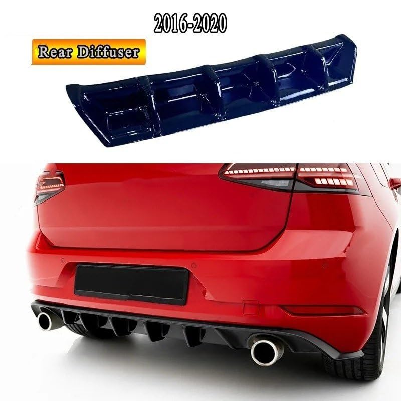 Difusor Parachoques Trasero Golf 7.5 GTI para Destacar en Concentraciones 4