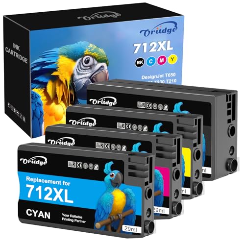 Cartouches 712XL pour traceur HP DesignJet T630 afin d'éviter les lignes