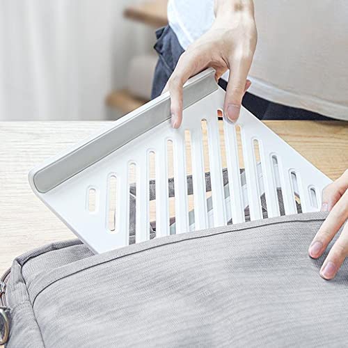 Support ordinateur portable pour table pliante de télétravail rose - 6