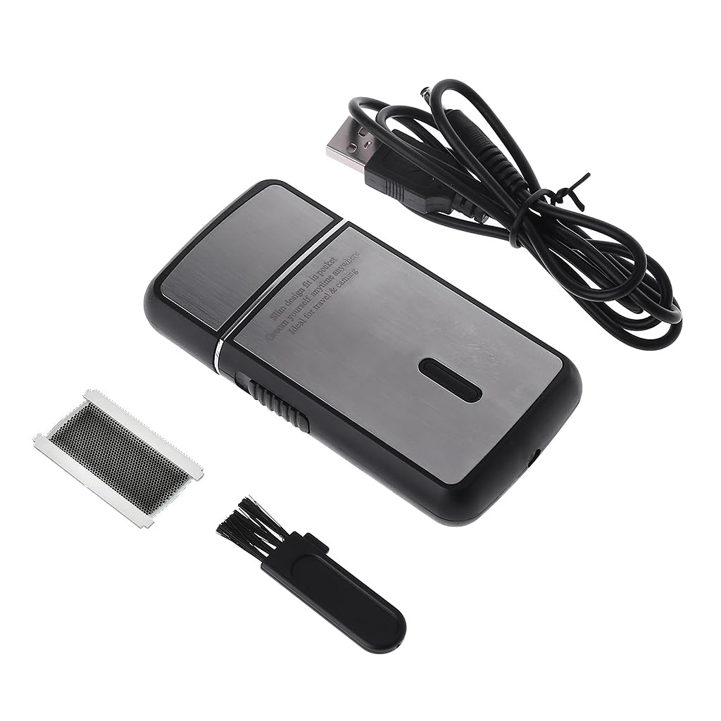 Portable Men's Electric For Foil Shaver USB Rechargeable Travel House