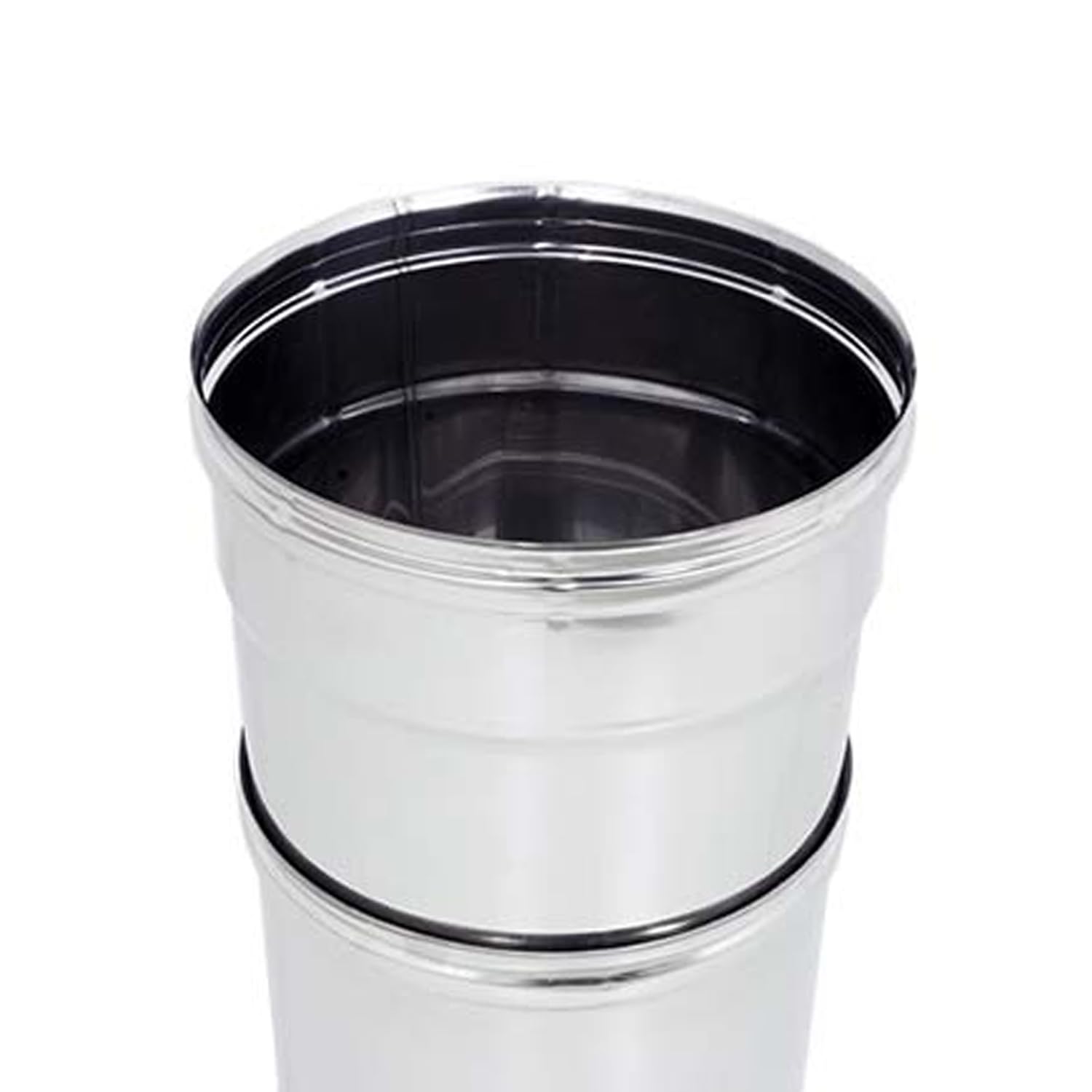 ALLINOX Tubo Telescopico Allungabile In Acciaio INOX Modulo Con Altezza Variabile 250/400 mm Per Canna Fumaria Camino o Stufa Uscita Fumo MADE IN ITALY (DN 250)