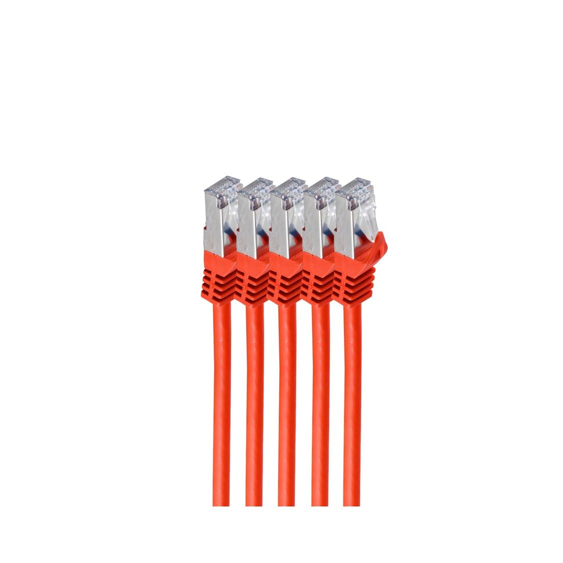 shiverpeaks RJ45 Patch Cable z KAT 7 PIMF Red 3 m