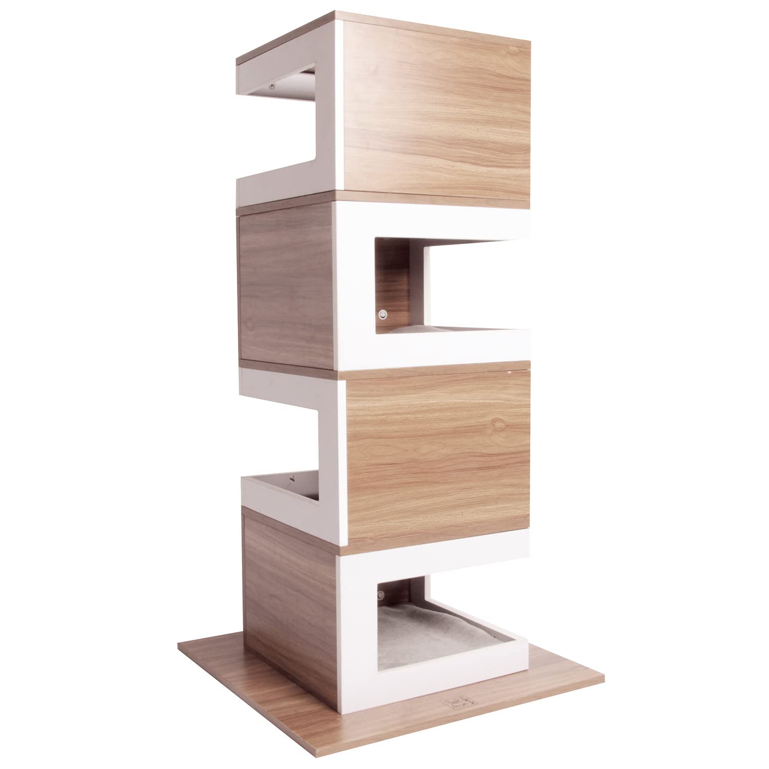 猫用 キャットタワー 木製 M-PETS エムペッツ ブリジットキャットタワー Amazon | M-PETS ブリジットキャットタワー | M-PETS(エムペッツ