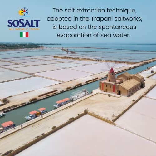 SOSALT Dal Mare di Trapani Sal de Mar Gruesa 22.7 lb miniatura 4
