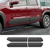 powoq Door Molding Trim Compatible with 2022 2023 2024 2025 2026 Nissan Frontier Body Side Molding All Weather Replacement for 2022 2023 2024 2025 2026 Nissan Frontier Accessories
