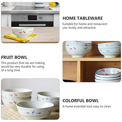 Tigela de cerâmica japonesa Yarnow para servir macarrão, 680 ml