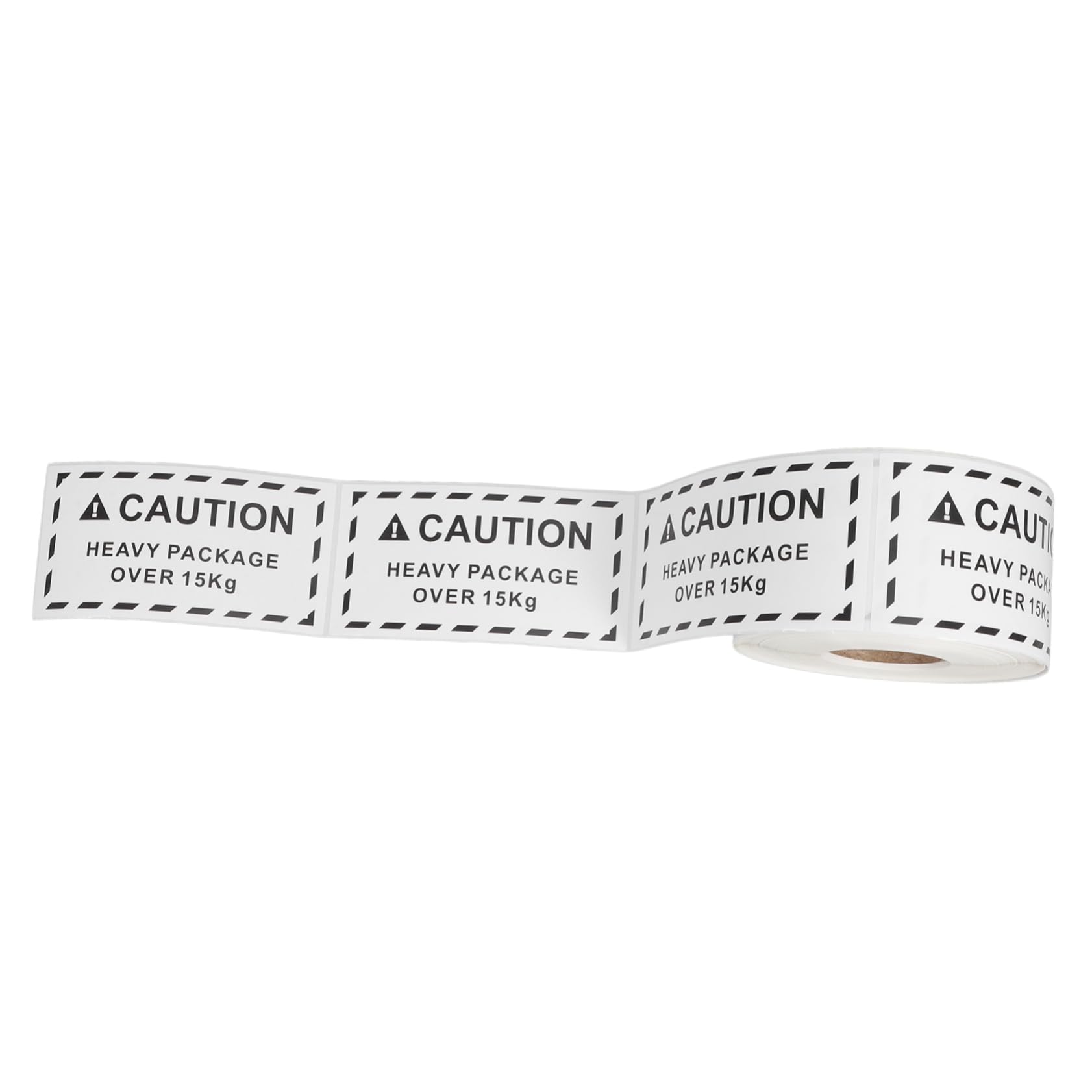 OUNONA Warning Labels Stickers 1 Roll Heavy Duty Shipping Pallet Caution Tape Waterproof Packaging Stickers