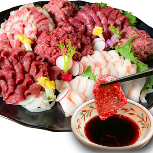 南阿蘇厳選プレミアムスライス馬刺しセット950g[60日以内に出荷予定(土日祝を除く)]