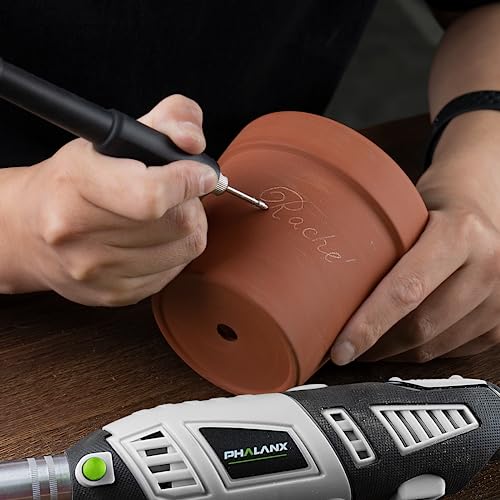 Phalanx PRT4335-PRO 180W Rotary Tool Kit, 1.5-Amp 6 Variable Speed With Flex Shaft, 8000-35000Rpm Rotary Multi-Tool& 213Pcs Accessories Kit, Power Multiuse Set Prefect thumb #5