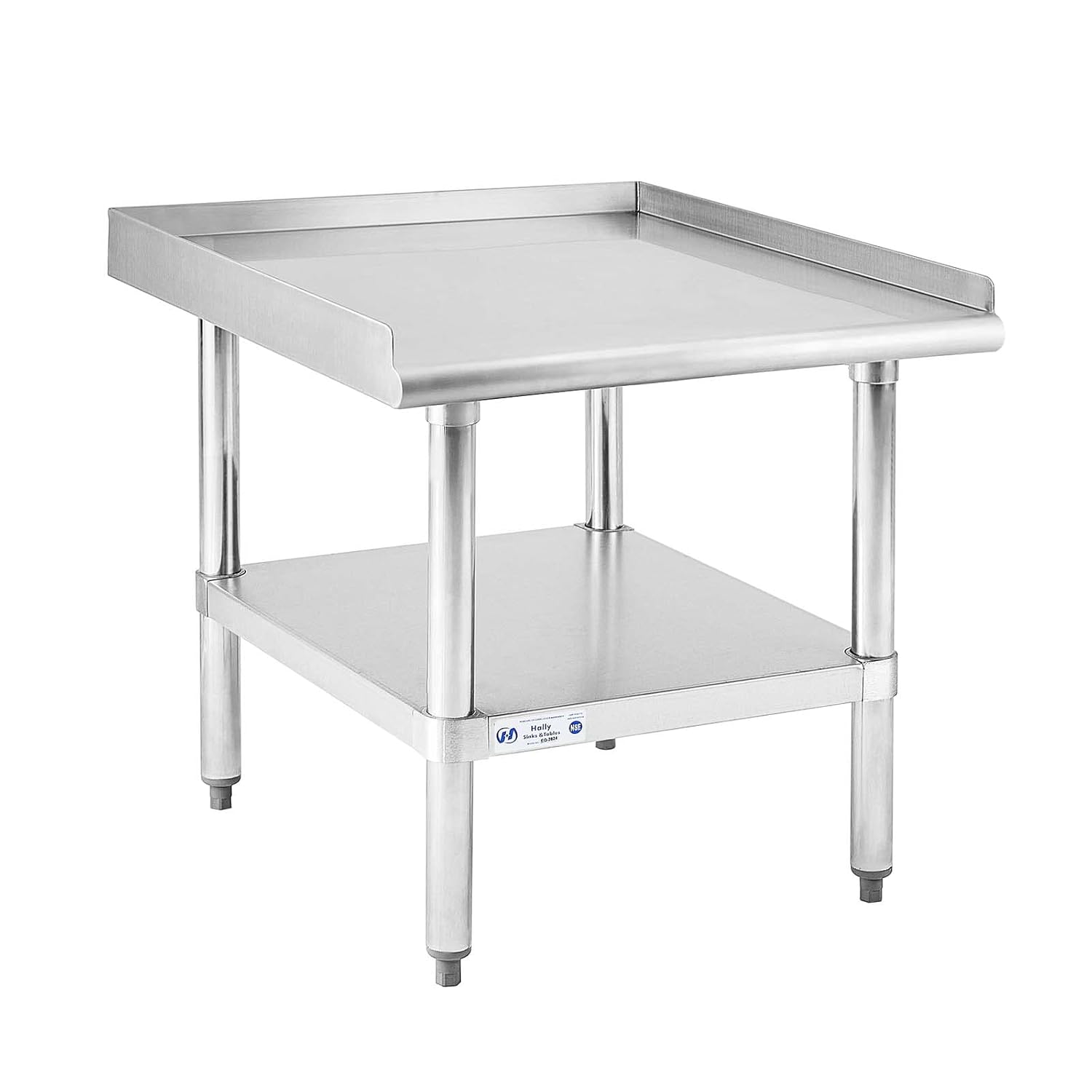 Stainless Steel Table For Prep & Work 24 X 48 Inches With Caster