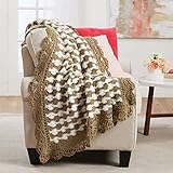 Herrschners Sandstorm Throw Crochet Kit