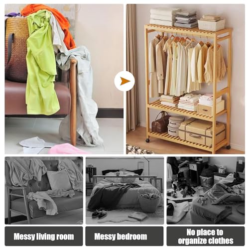 Portant à vêtements réglable pour optimiser les petits espaces - 7