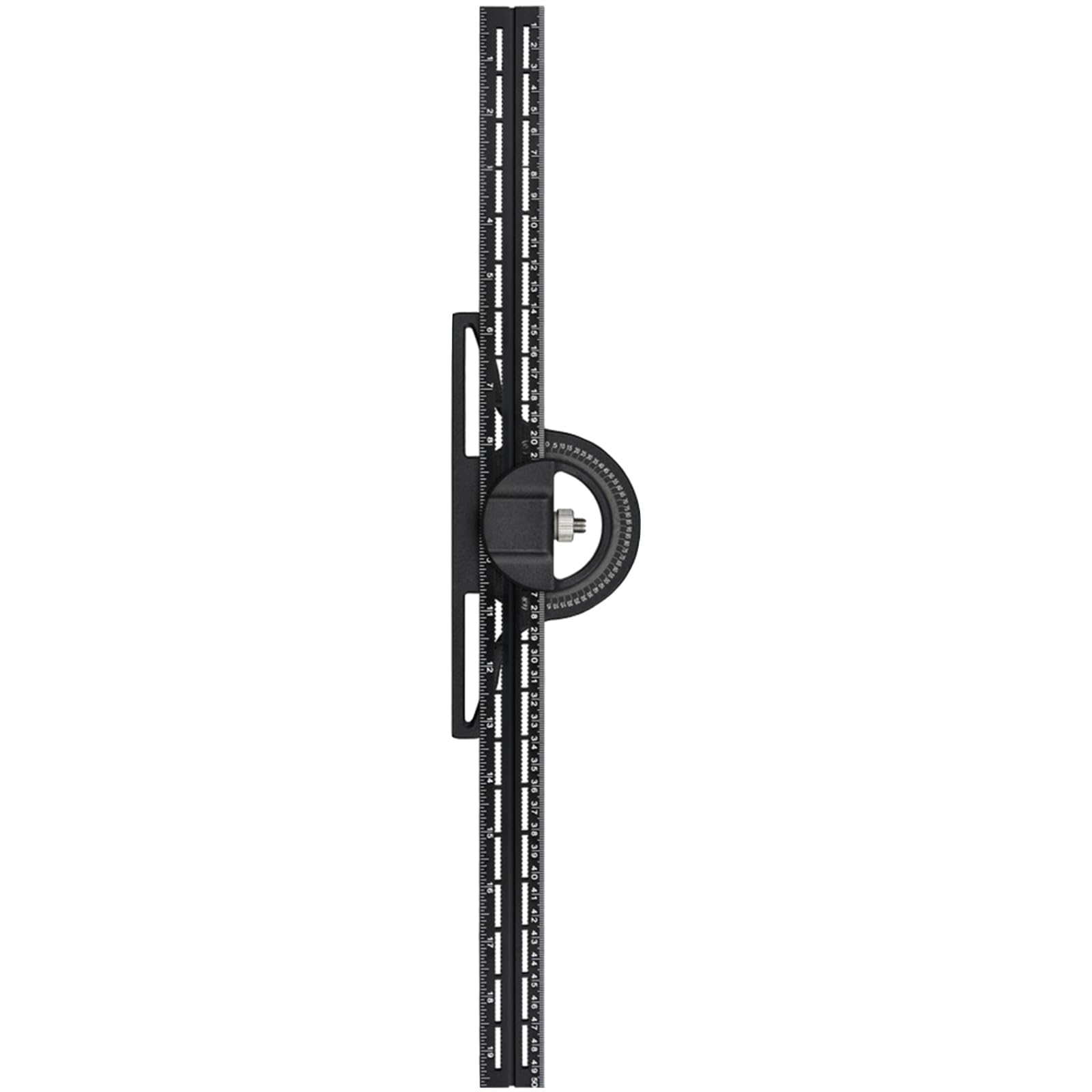 Herramienta de medición de ángulos cuadrados de aleación de aluminio de 300 mm/500 mm para carpintería, ingeniería profesional, accesorio de mejora del hogar