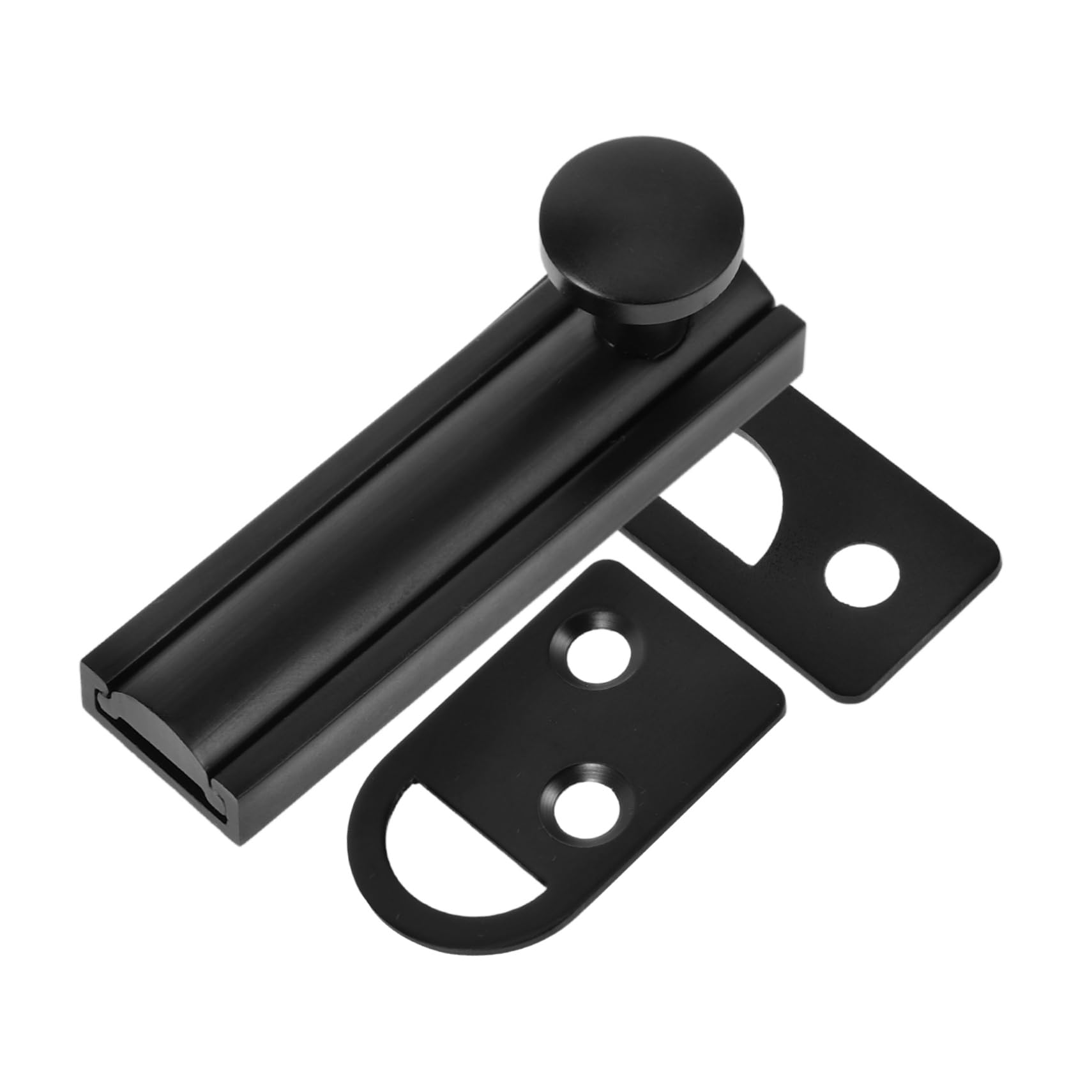 Lurrose 4 Pièces serrure à pêne dormant serrures de porte de sécurité serrure de renfort de porte serrure porte interieure serrure porte d'entrée serrure à pêne de porte loquet de porte