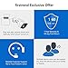 Wireless Security Camera System, 1080P Firstrend 8CH Wireless DVR System with 4 pcs Security IP Camera and 2TB Hard Drive Pre-Installed Night Vision Remote Monitoring Indoor