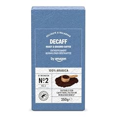 Descafeinado Café Molido De Tueste Natural 100% Arábica, 250g