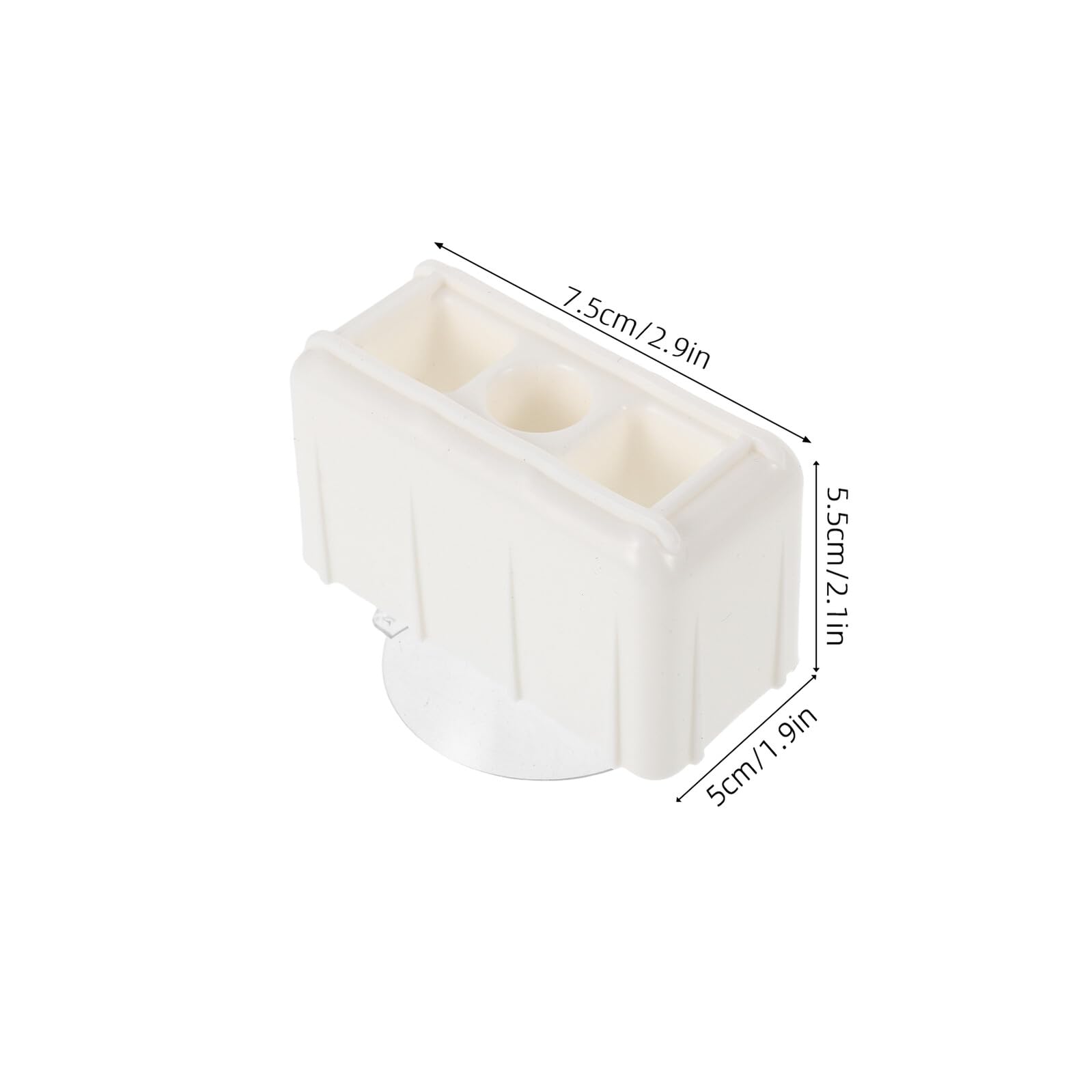 Lot de 5 Clips de Base pour Parc Bébé en Plastique Supports Stabilisateurs D’Angle pour Barrières de Sécurité Ancrages pour Poteaux Accessoires pour Mobilier Chambre Garçon et