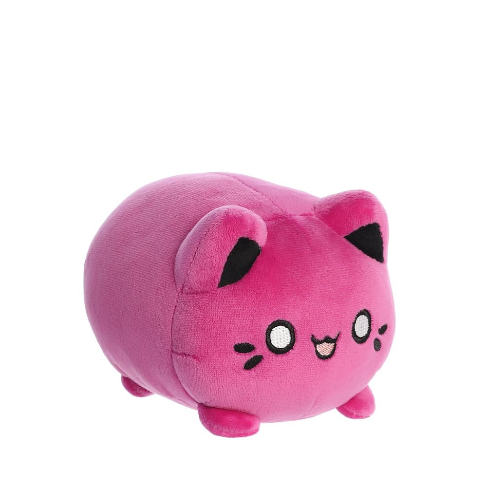 Aurora, 61547, Tasty Peach Cosmic Purple Meowchi 3.5In, Soft Toy, Purple, 9cm