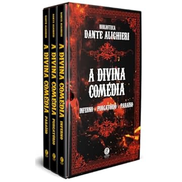 Capa do livro Biblioteca Dante Alighieri Edição de Luxo - Box com 3 Livros
